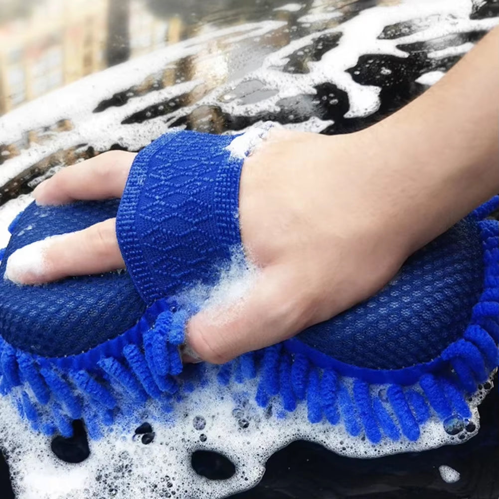 Microfiber Car Wash Sponge/Glove